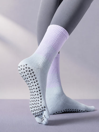 Five-Toe Non-Slip Grip Socks for Yoga & Pilates